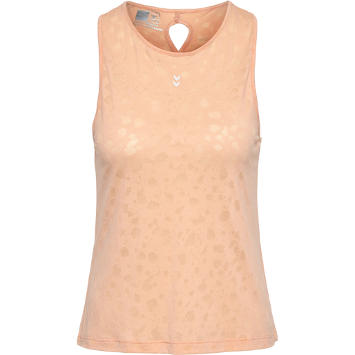 hmlMT IRIS BURNOUT TOP, ALMOST APRICOT hmlMT IRIS BURNOUT TOP, ALMOST APRICOT, packshot