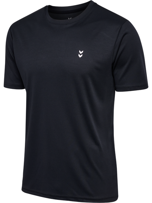 hmlPULSE TRAINING  T-SHIRT S/S, BLACK hmlPULSE TRAINING  T-SHIRT S/S, BLACK, packshot