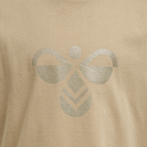 hmlDIEZ T-SHIRT S/S, HUMUS, packshot