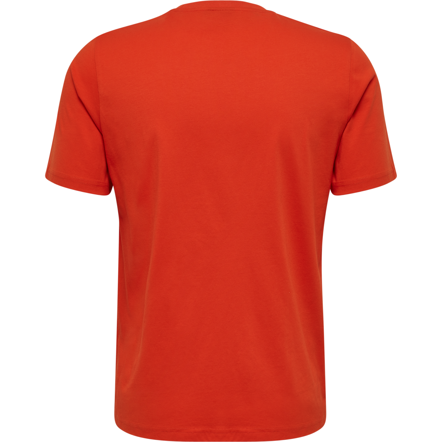 red orange shirt