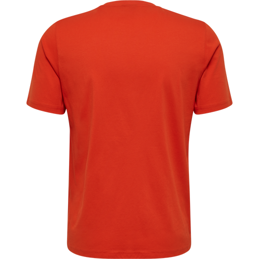 Red orange best sale shirt