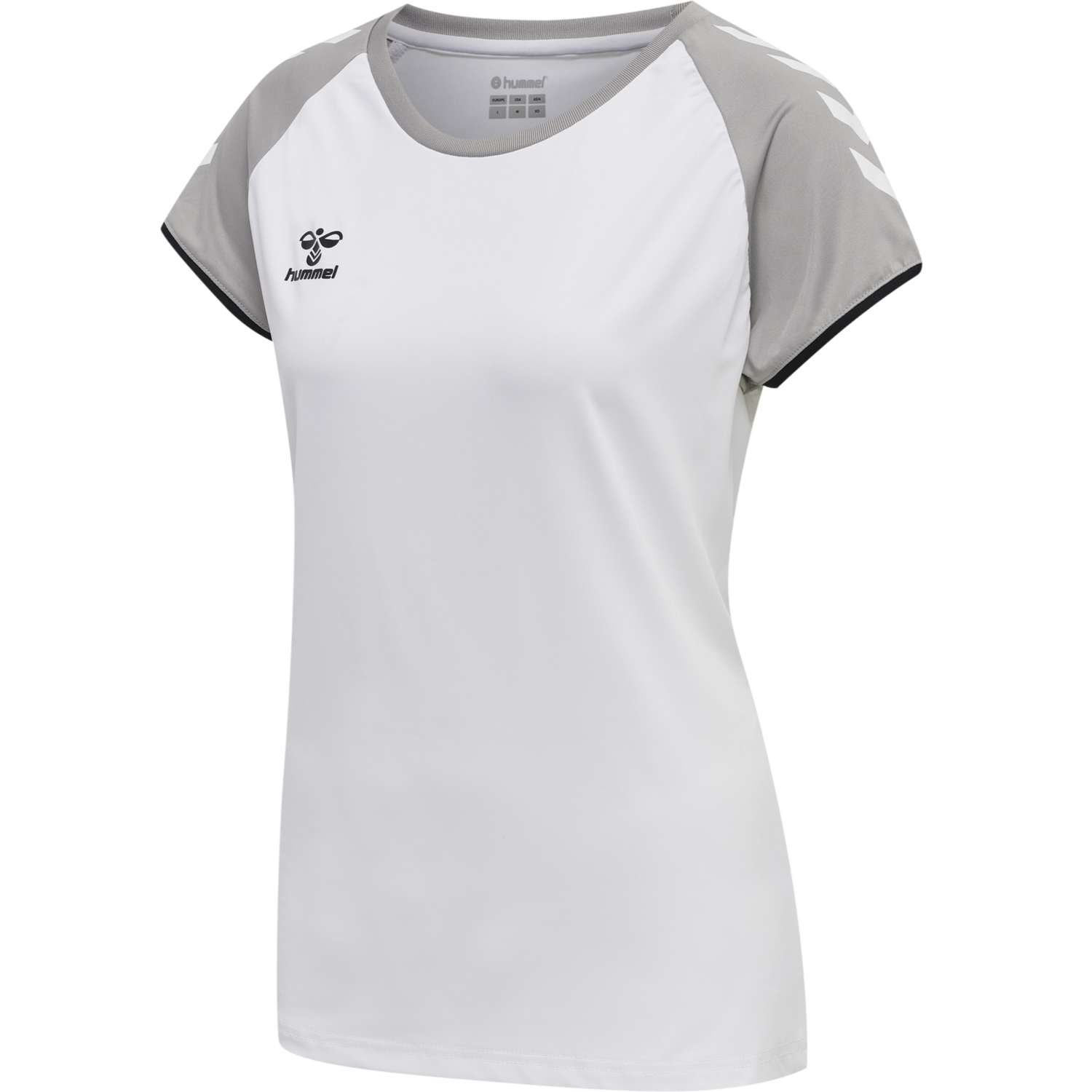 hmlCORE VOLLEY STRETCH TEE WO, WHITE, packshot