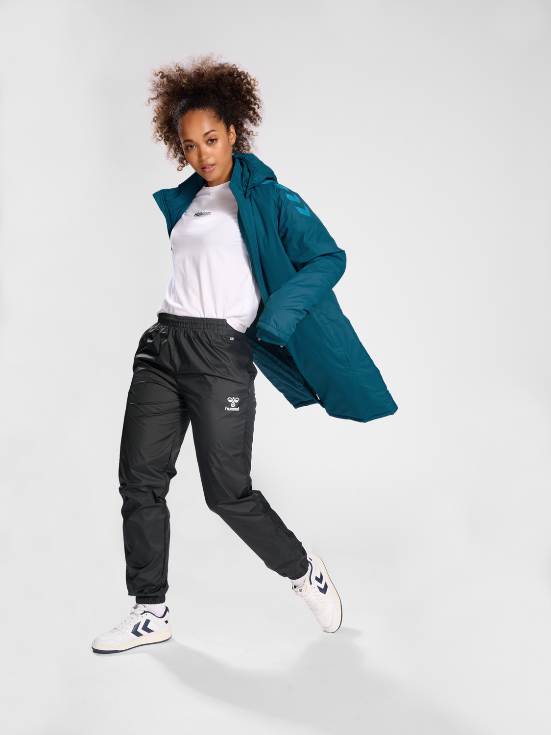 hummel CORE XK BENCH JACKET - BLUE 