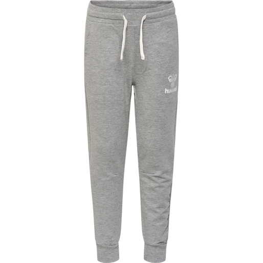 hmlPROUD PANTS, GREY MELANGE, packshot