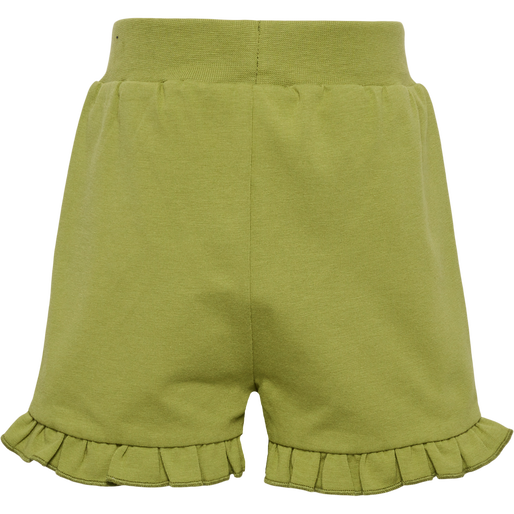 hmlDREAM RUFFLE SHORTS, GREEN OLIVE, packshot