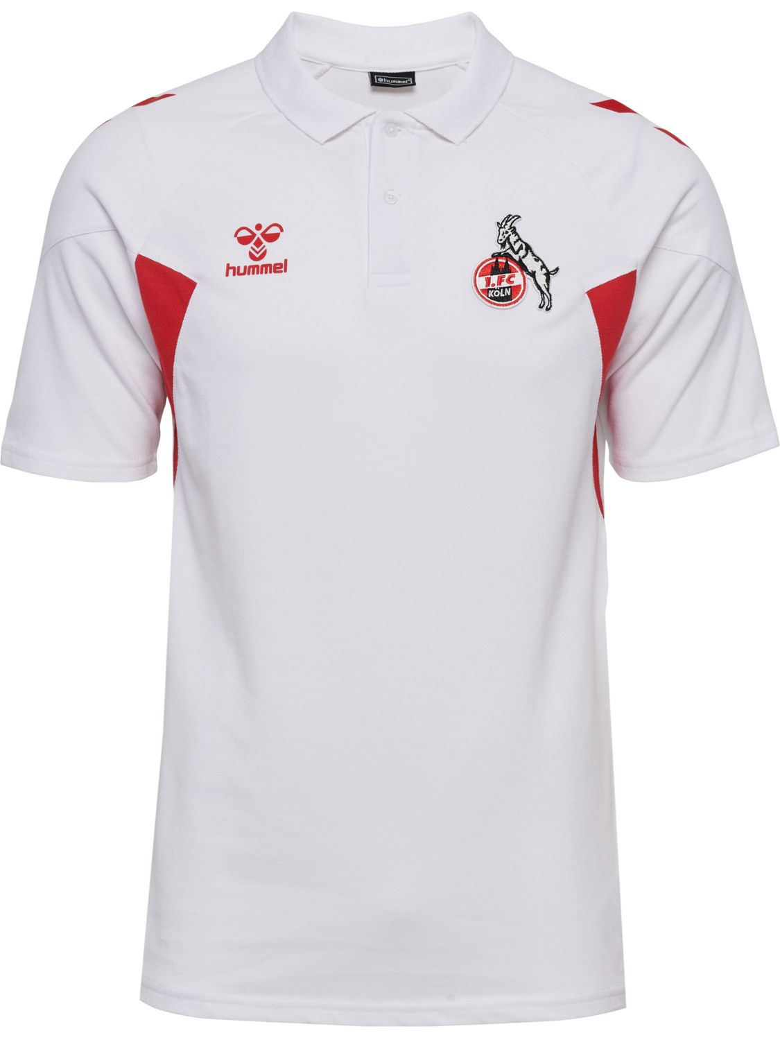 1FCK 23/24 TRAVEL POLO, WHITE, packshot