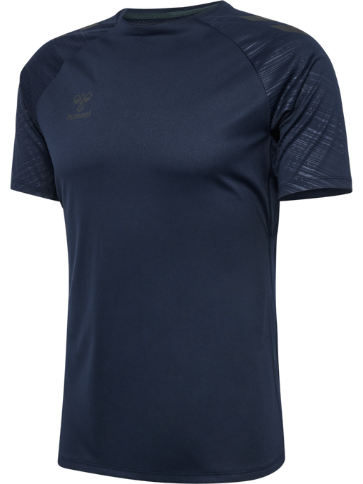 hmlPRO TRAINING JERSEY S/S, MARINE, packshot