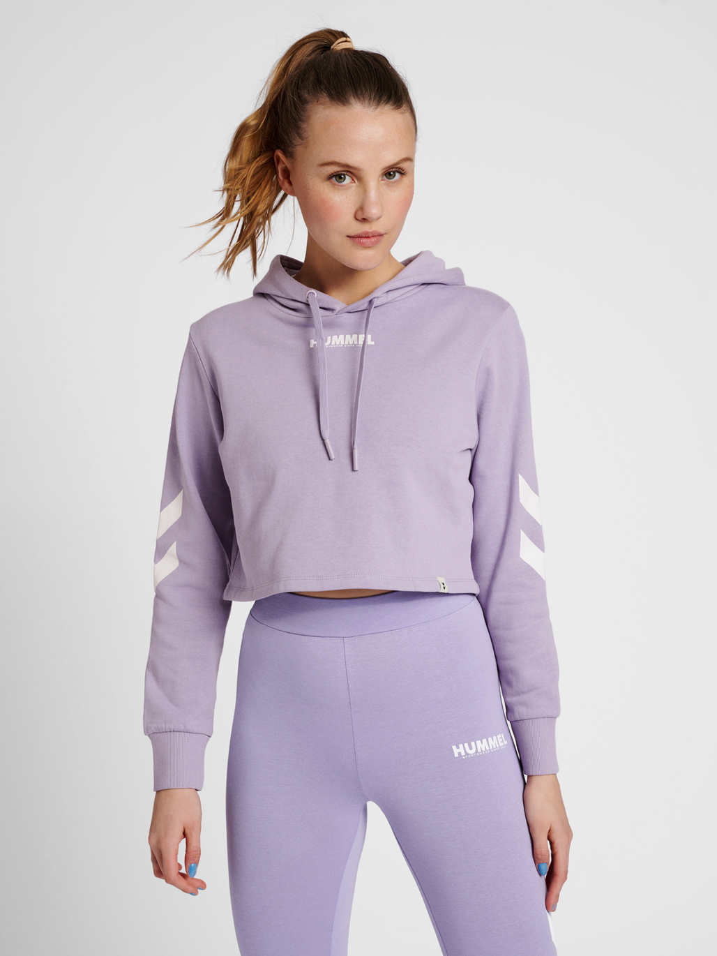 Lilac cropped hoodie new arrivals