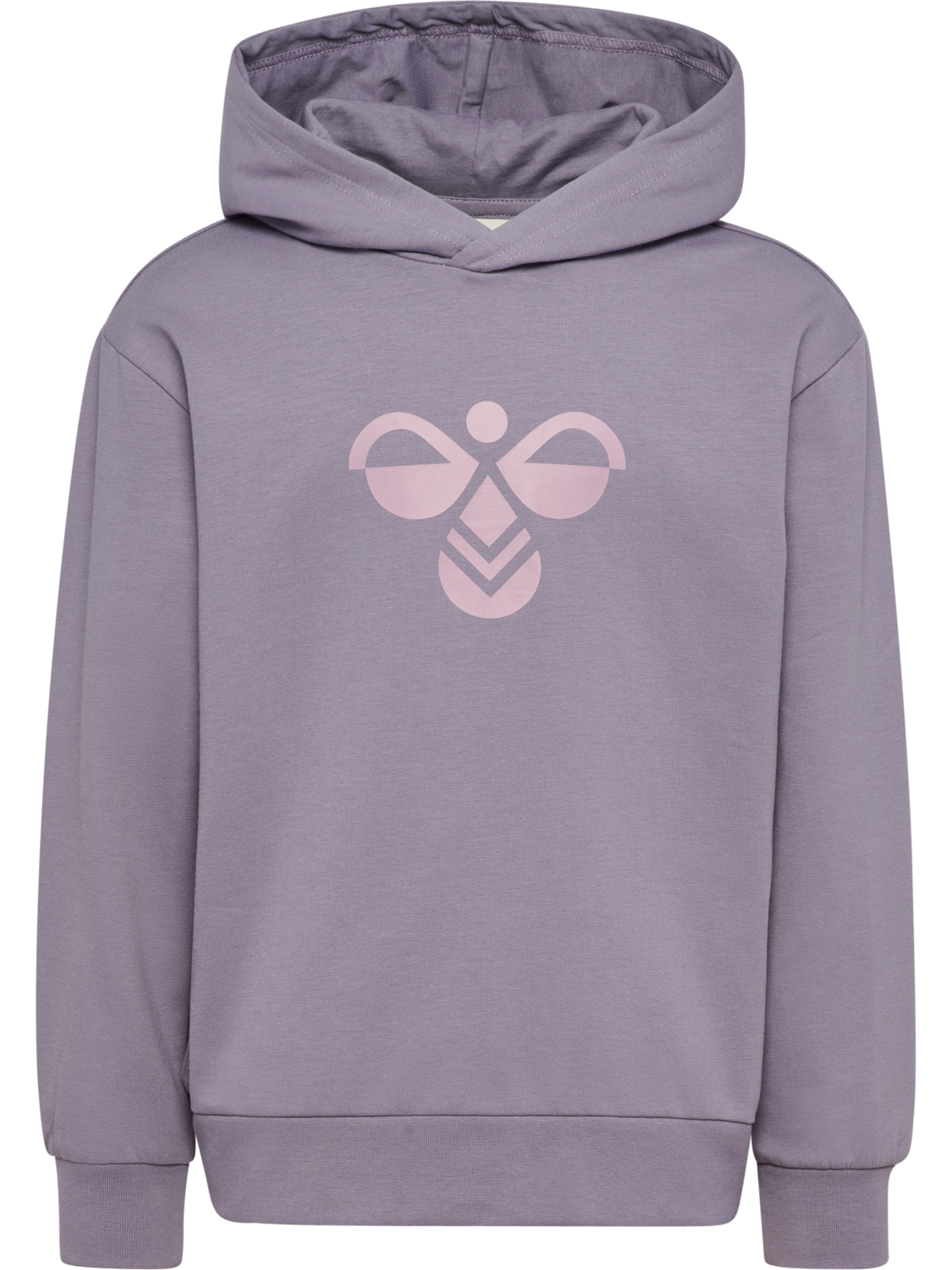 hmlJR REG TUKAS HOODIE, GRAY RIDGE, packshot