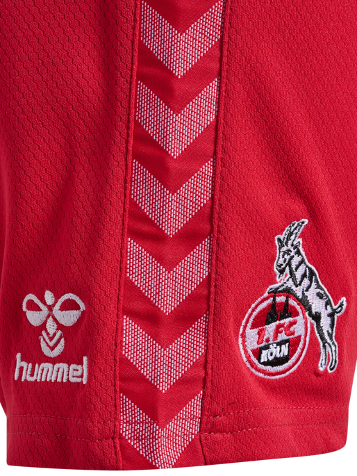 1FCK 23/24 AWAY SHORTS KIDS, TRUE RED, packshot