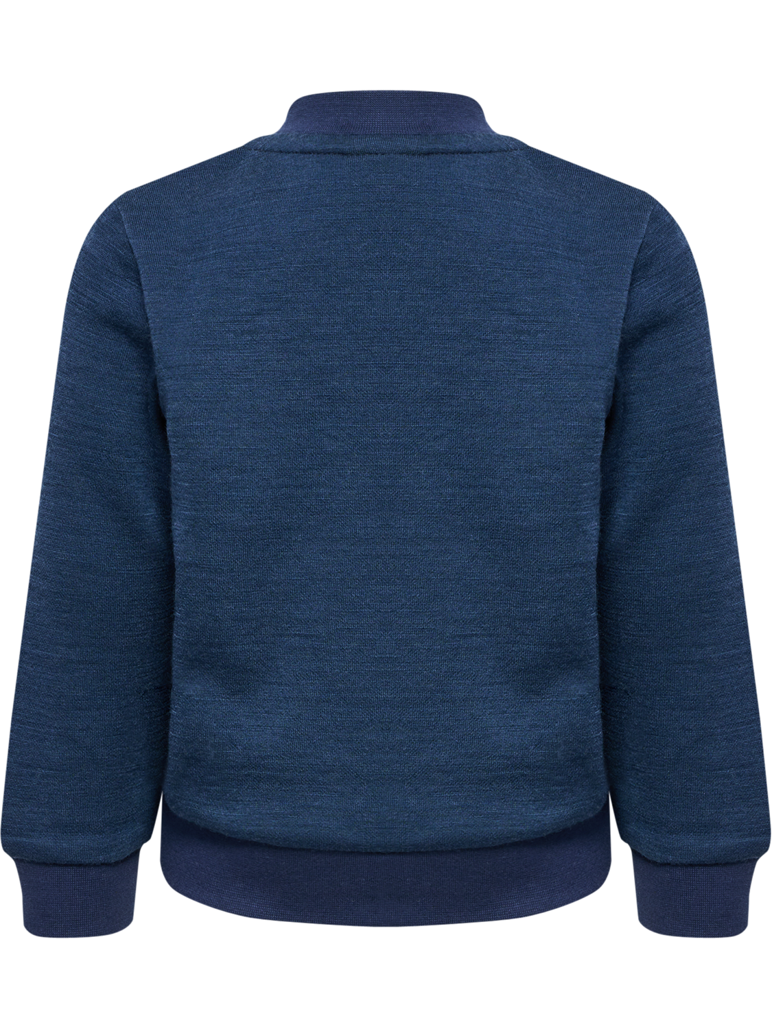 hmlMINI WOOL ZIP JACKET BEE, DRESS BLUES, packshot