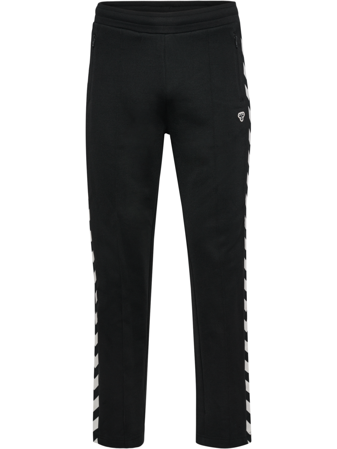 hmlARCHIVE REGULAR POLY PANTS, BLACK, packshot