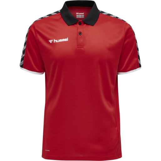 hmlAUTHENTIC FUNCTIONAL POLO, TRUE RED hmlAUTHENTIC FUNCTIONAL POLO, TRUE RED, packshot