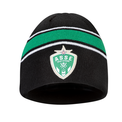 ASSE 22/23 FAN KNIT BEANIE, BLACK, packshot