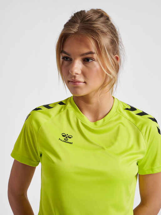 lur smerte Relativ størrelse hummel CORE XK CORE POLY T-SHIRT S/S WOMAN - LIME POPSICLE | hummel.net