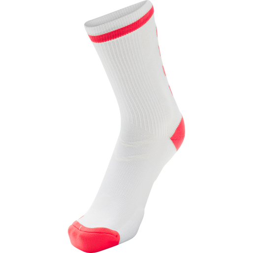 ELITE INDOOR SOCK LOW, WHITE/DIVA PINK ELITE INDOOR SOCK LOW, WHITE/DIVA PINK, packshot