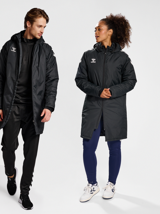 hummel CORE XK BENCH JACKET BLACK hummel