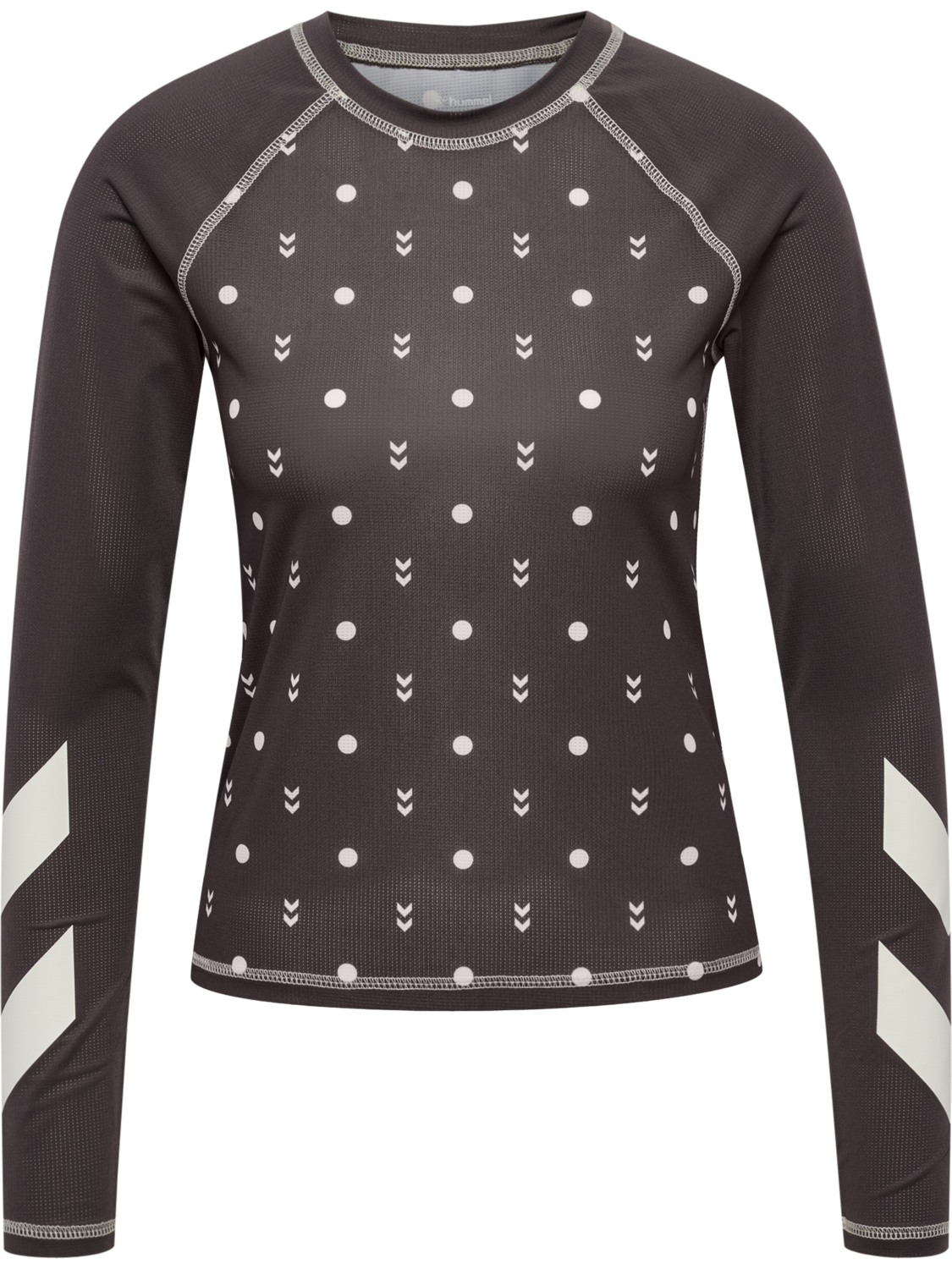 hmlI-D MESH T-SHIRT L/S, SHALE, packshot