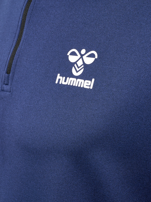 hmlSPRINT HALF ZIP, BLACK IRIS, packshot