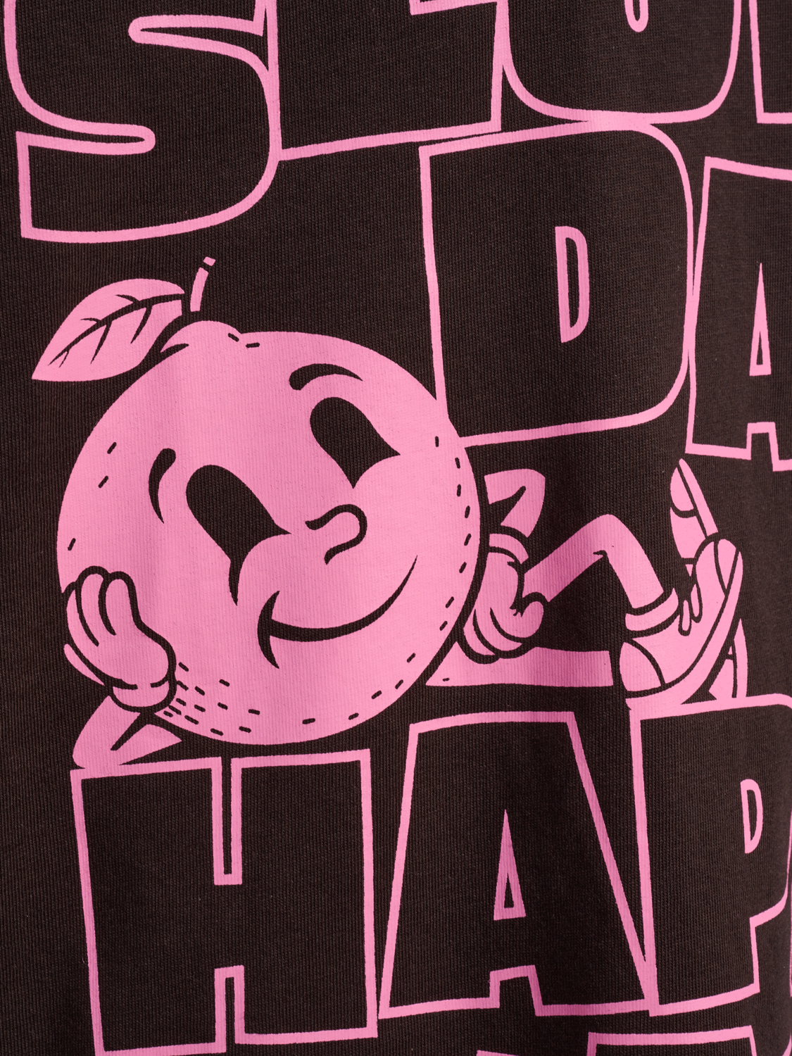 hmlJR SILLY S/S BOXY T-SHIRT SOLID, CHOCOLATE TORTE, packshot