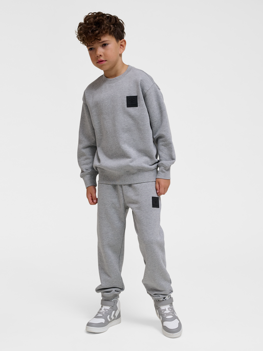 hummel CLEAN SWEATSHIRT - GREY MELANGE | hummel.net