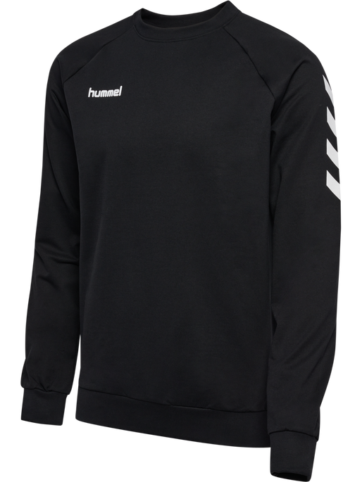 hummel GO COTTON SWEATSHIRT BLACK hummel