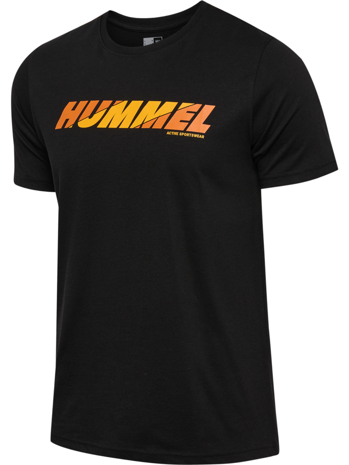 hmlGRAPHIC BOLD LOGO TEE, BLACK, packshot