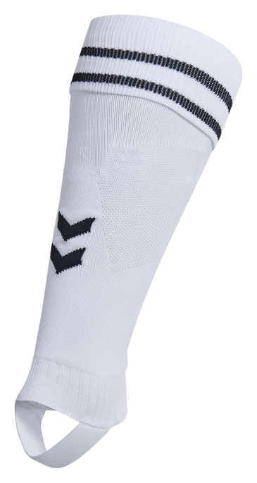 ELEMENT FOOTBALL SOCK FOOTLESS, WHITE, packshot