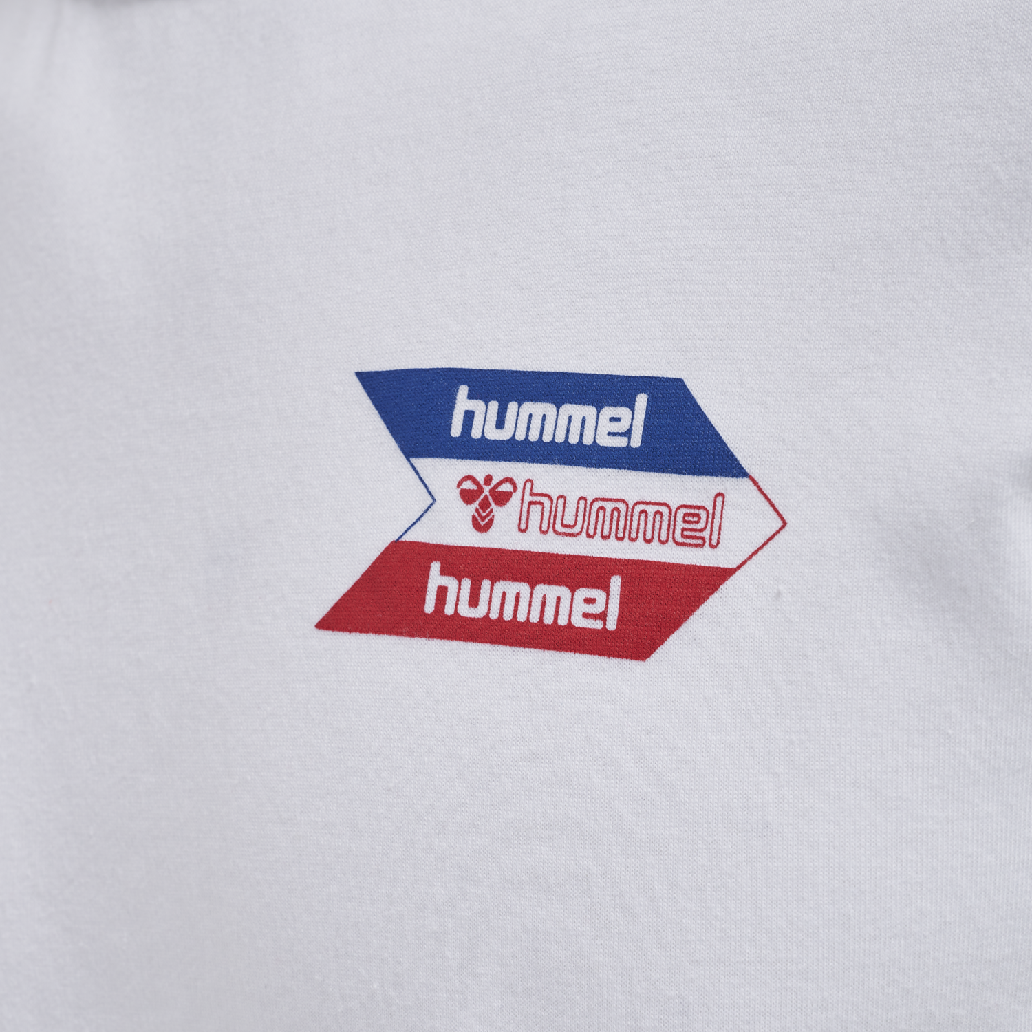 hmlIC COMBI  T-SHIRT, WHITE/BLUE/RED, packshot