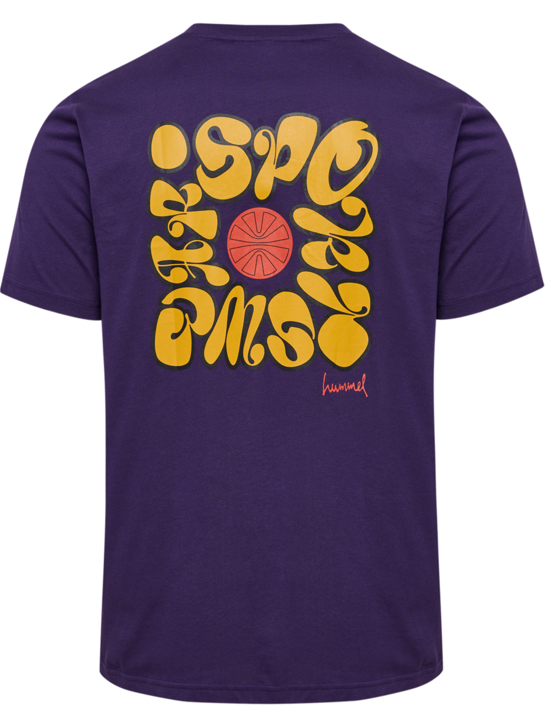 hmlREGULAR GRAPHIC TEE S/S, BLACKBERRY CORDIAL, packshot