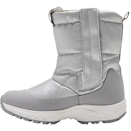 ROOT PUFFER BOOT RECYCLED TEX INFANT, SILVER, packshot