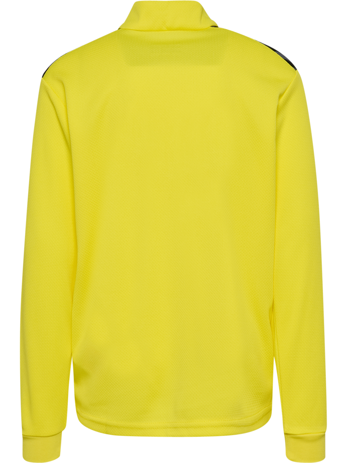 hmlAUTHENTIC HALF ZIP SWEAT KIDS, BLAZING YELLOW, packshot