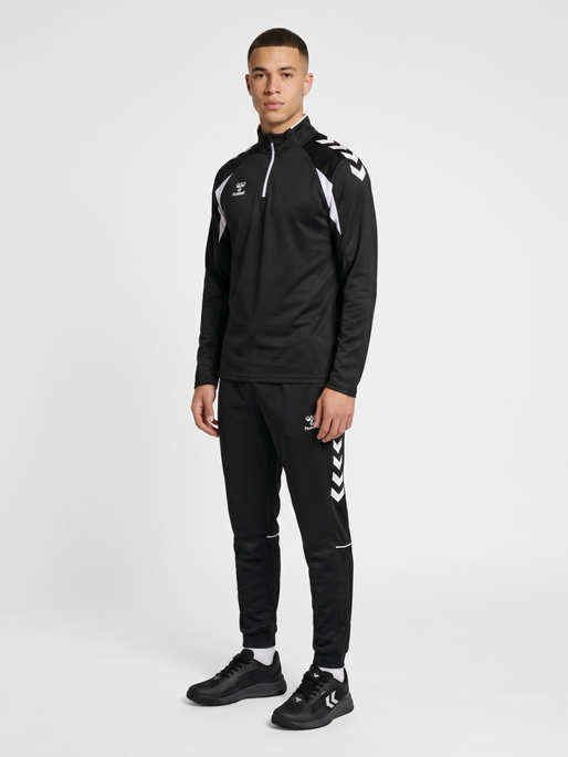 hummel CORE 2.0 HALF ZIP - BLACK/WHITE | hummel.net