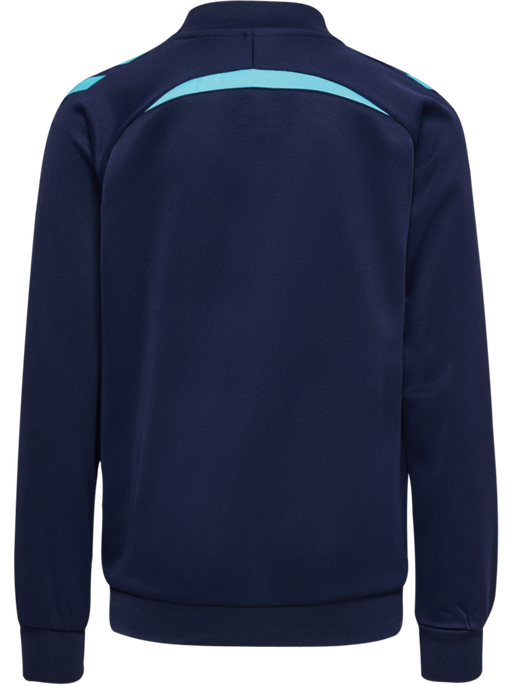 hmlLEAD 2.0 TRACK ZIP JACKET KIDS, MARINE/BLUE FISH hmlLEAD 2.0 TRACK ZIP JACKET KIDS, MARINE/BLUE FISH, packshot
