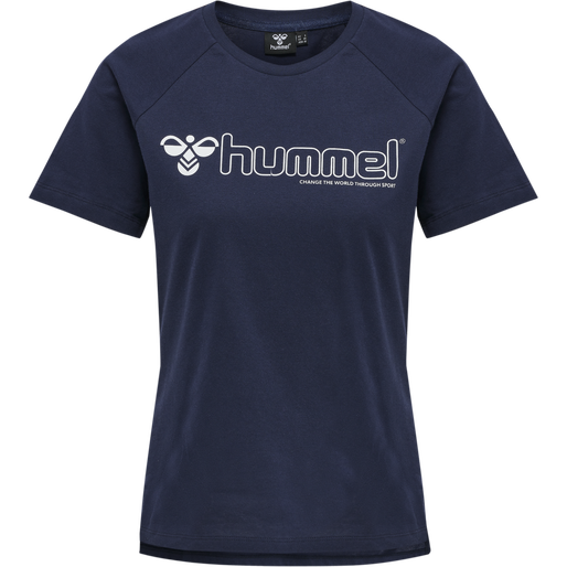 hmlNONI 2.0 T-SHIRT, PEACOAT, packshot