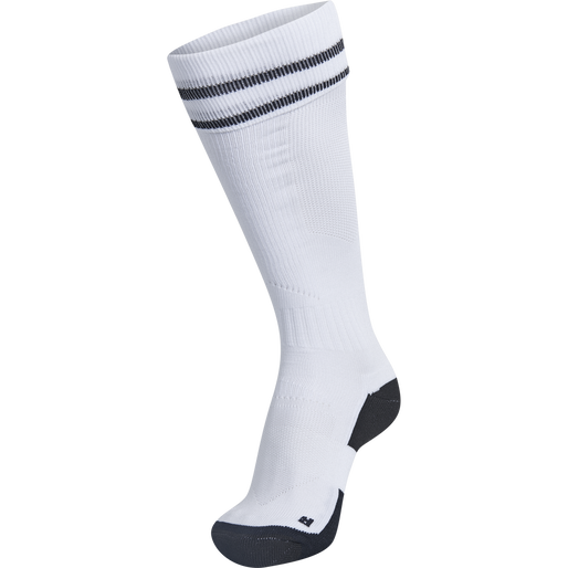 ELEMENT FOOTBALL SOCK , WHITE/BLACK, packshot