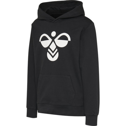 hmlCUATRO HOODIE, BLACK, packshot