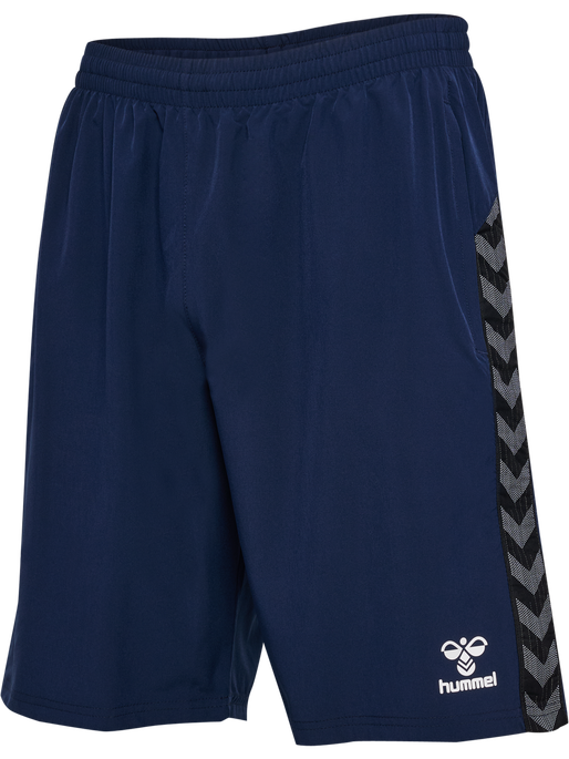 hmlAUTHENTIC WOVEN SHORTS, MARINE, packshot