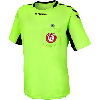 FFHB REFEREE YOUTH JERSEY S/S, GREEN GECKO, packshot