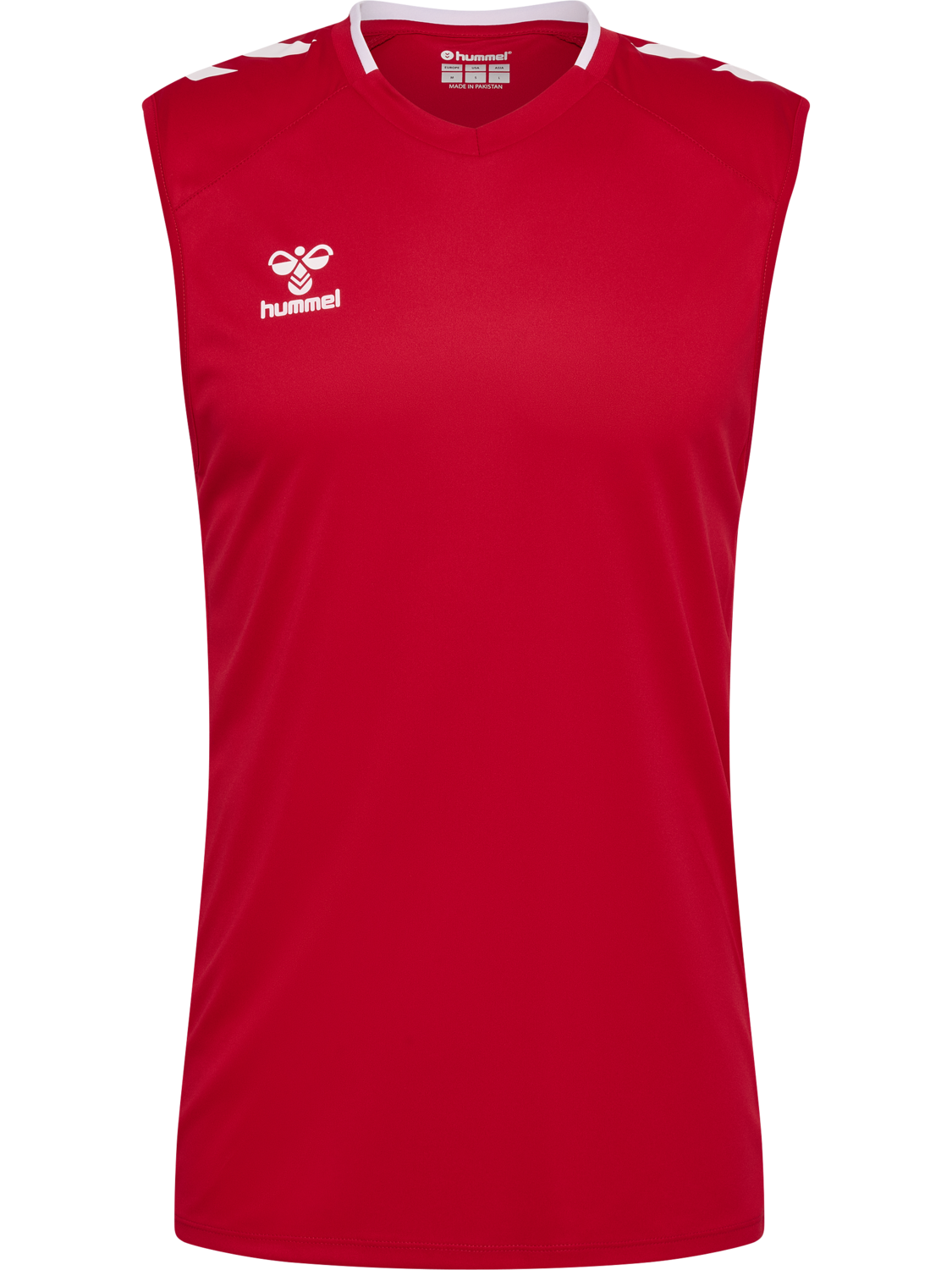 hmlCORE 2.0 JERSEY S/L, TRUE RED/WHITE, packshot