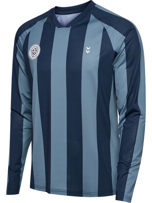 hmlPULSE MESH T-SHIRT L/S, BLUE MIRAGE/DRESS BLUE hmlPULSE MESH T-SHIRT L/S, BLUE MIRAGE/DRESS BLUE, packshot