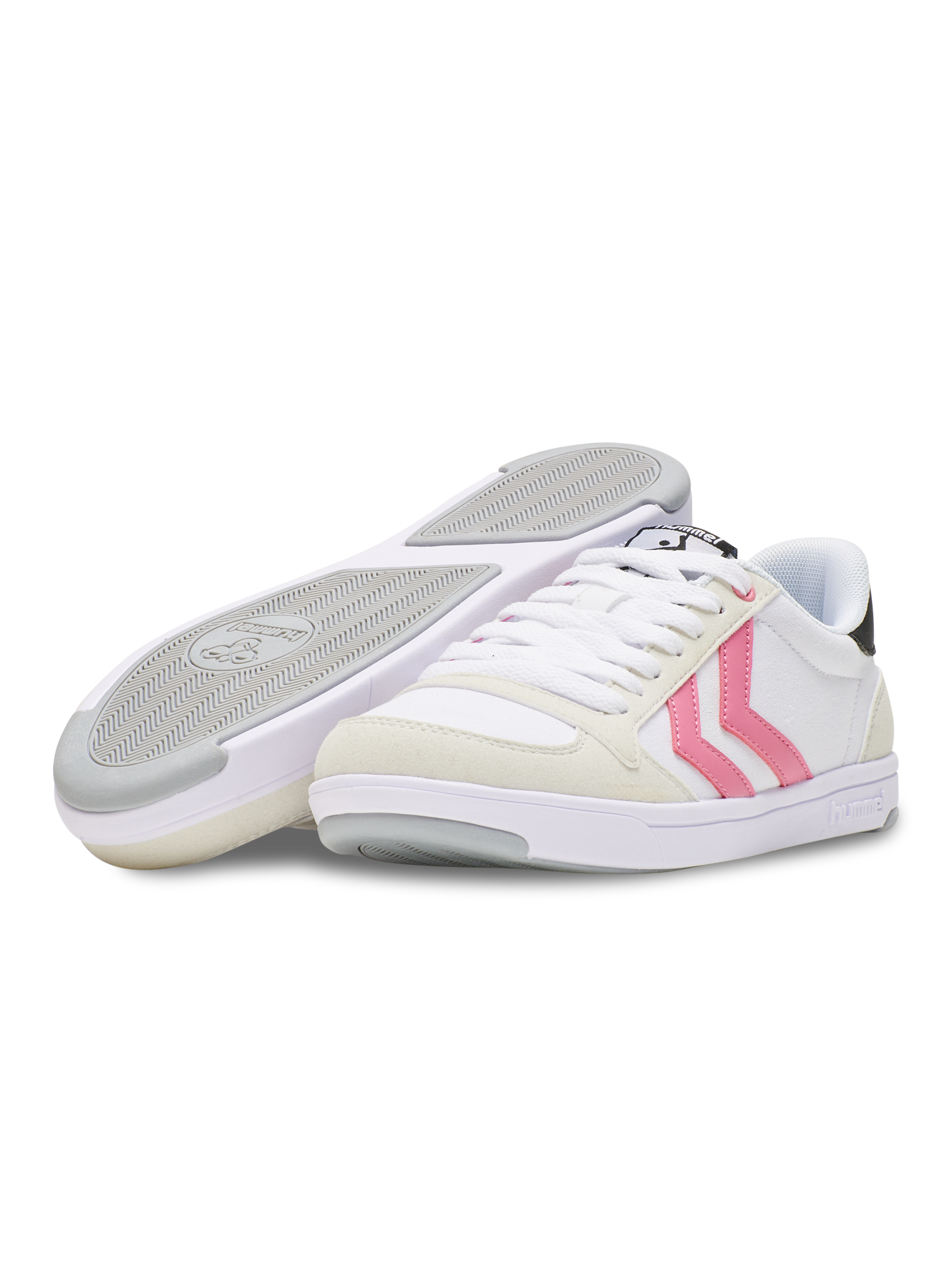 hummel STADIL LIGHT CANVAS - WHITE/PINK | hummel.net