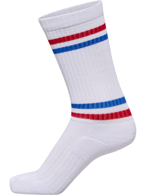 hml3-PACK SOCKS CHEVRON HIGH RETRO, WHITE/BARBADOSCHERRY/EDEN/SKYD, packshot