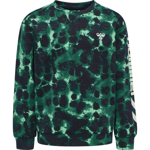 hmlDRAKE SWEATSHIRT , JADE CREAM , packshot