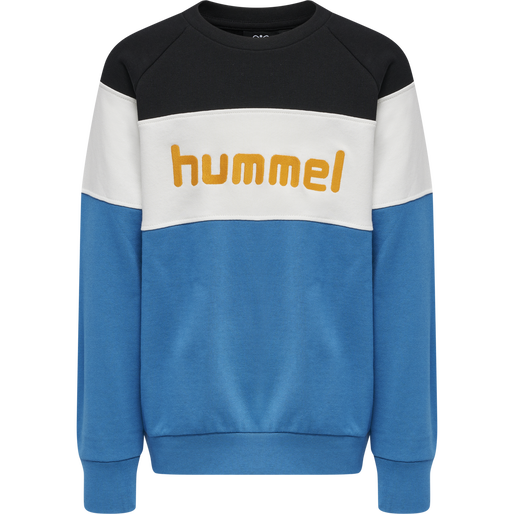 hmlCLAES SWEATSHIRT, VALLARTA BLUE, packshot