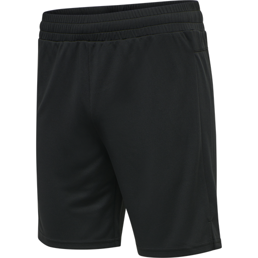 hmlTE TOPAZ SHORTS, BLACK, packshot