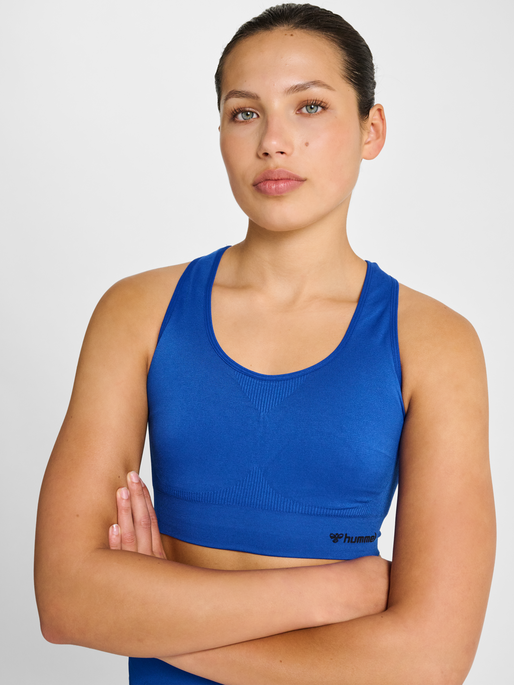 hmlTIF SEAMLESS SPORTS TOP, SURF THE WEB, model