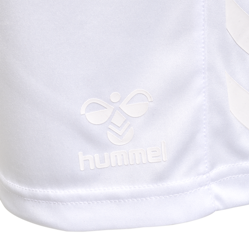 hmlCORE XK POLY SHORTS KIDS, WHITE/WHITE hmlCORE XK POLY SHORTS KIDS, WHITE/WHITE, packshot