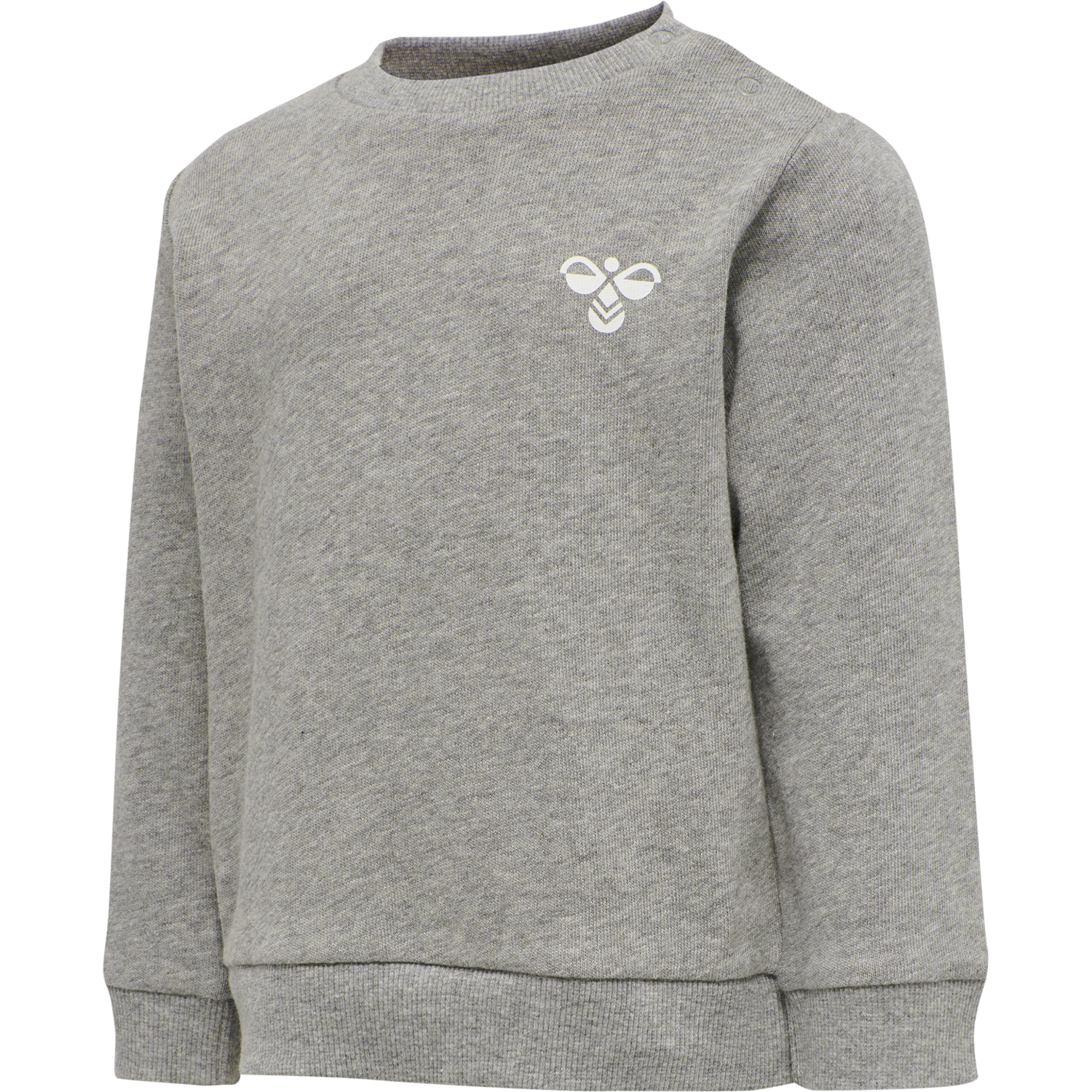 hmlSANTO CREWSUIT, GREY MELANGE, packshot