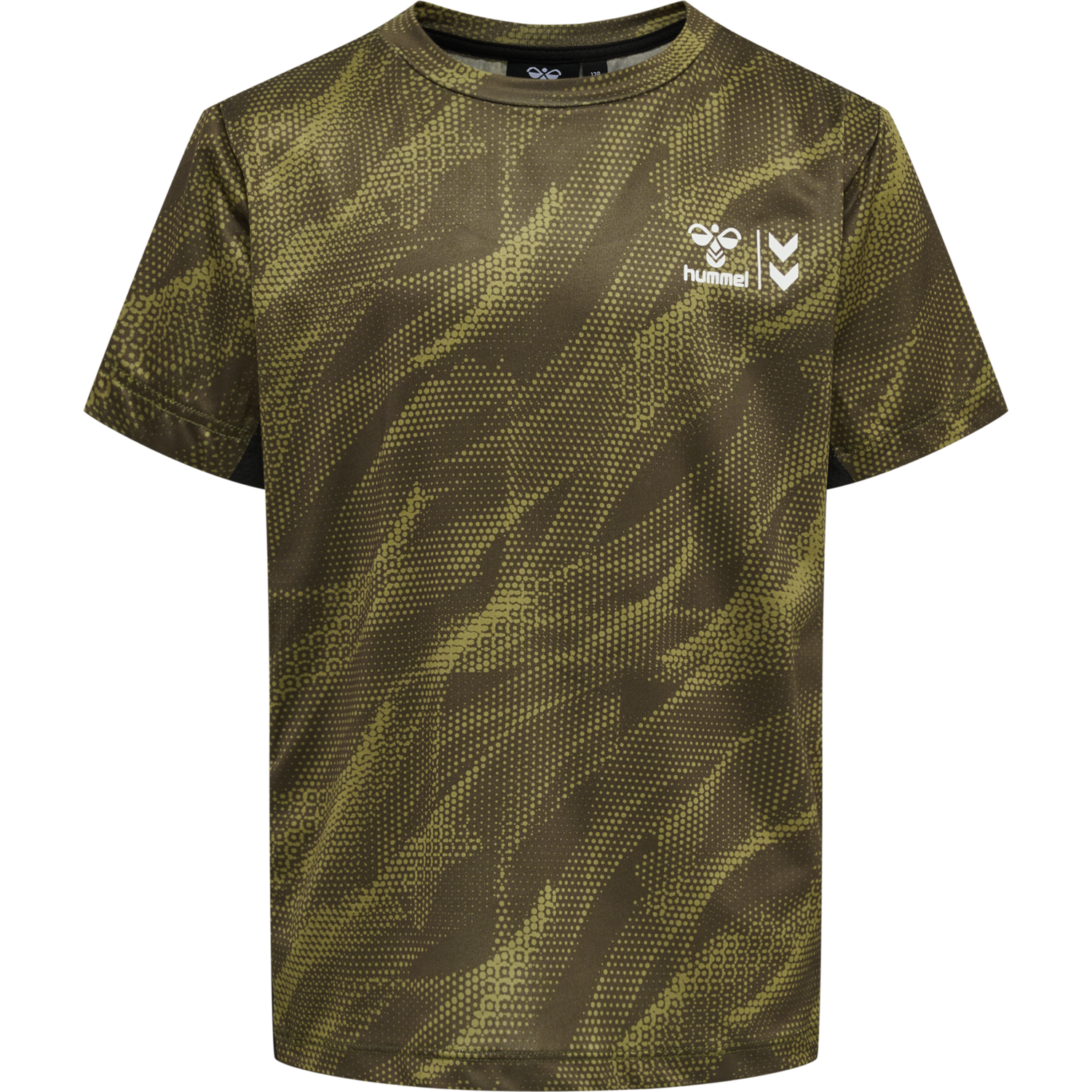 hmlNOAH T-SHIRT S/S, DARK OLIVE, packshot